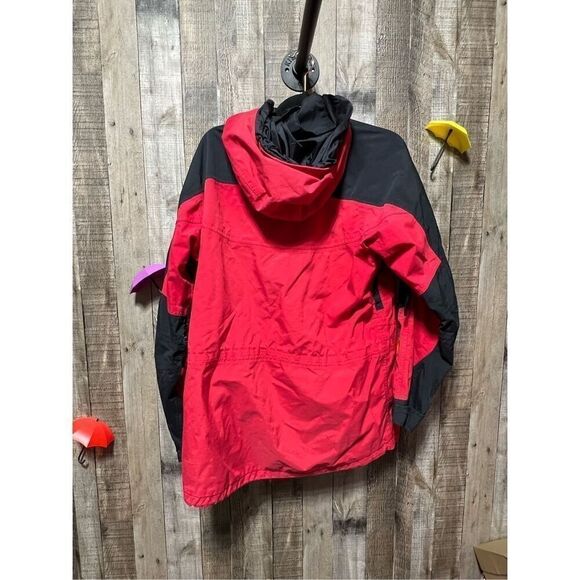 Mountain Hardwear Conduit Red and Black Coat Jacket Sz 12 - Picture 4 of 8